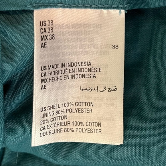 International Concepts Eyelet Pants in Island Breeze  NWT - Picture 4 of 13